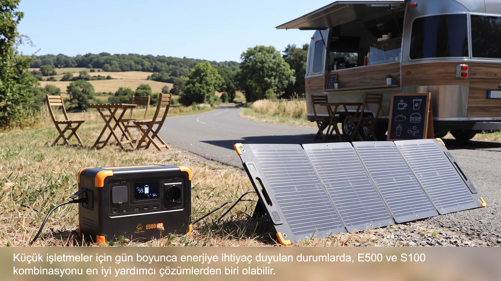 Yol nereye götürürse götürsün karavan yaşamınıza daha uzun süre enerji verin.