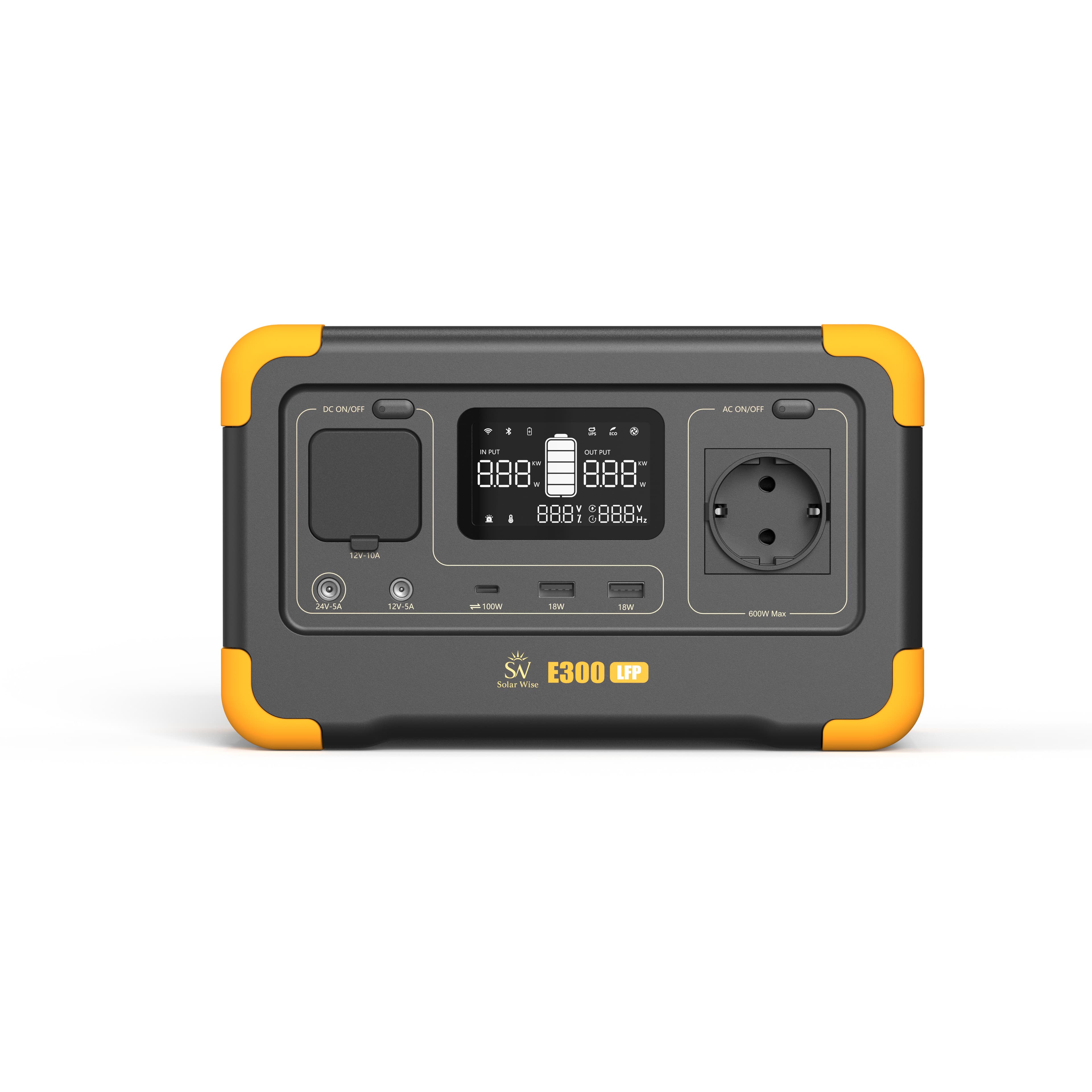 Solar Wise E300LFP Ön Görünüm