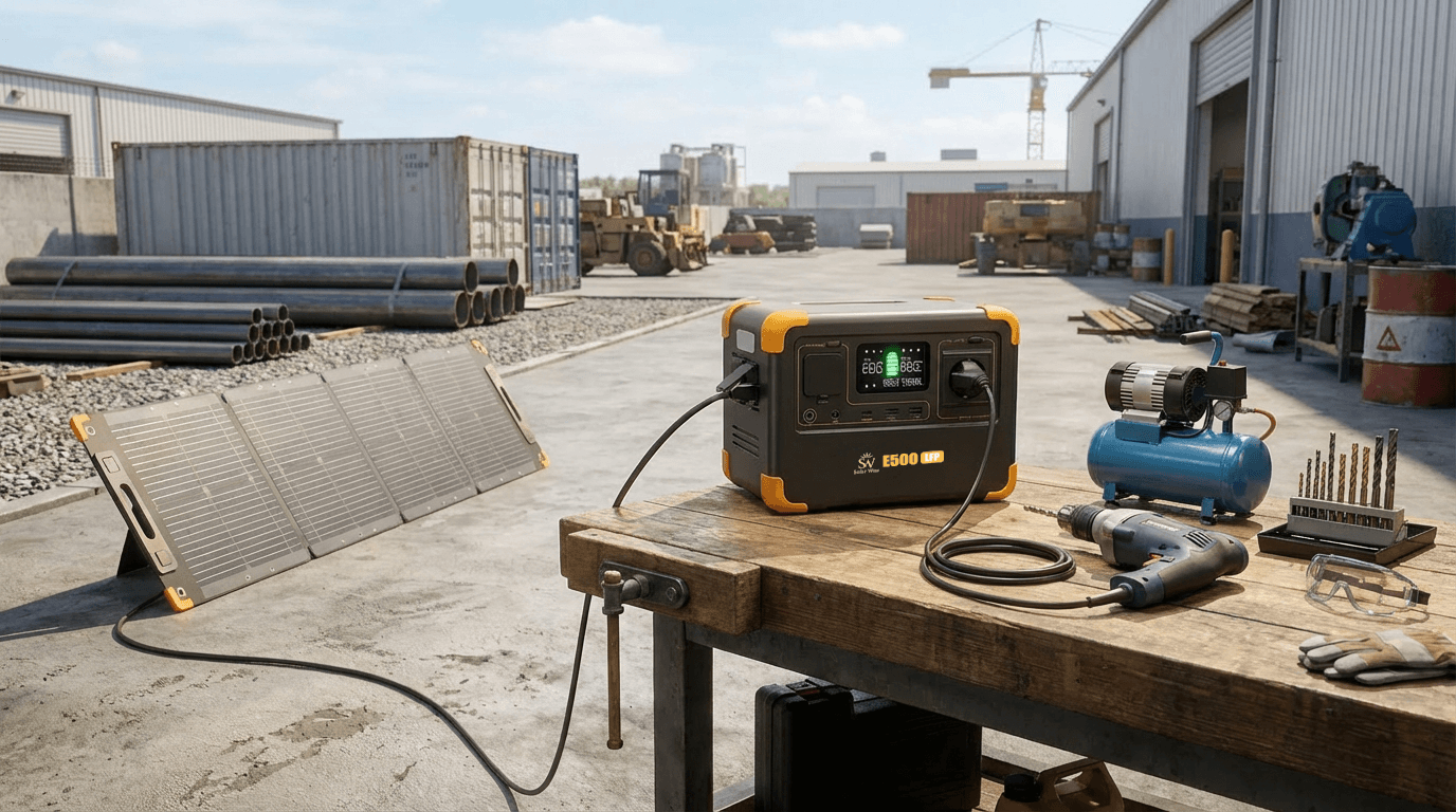How to Charge a Portable Power Station with a Solar Panel