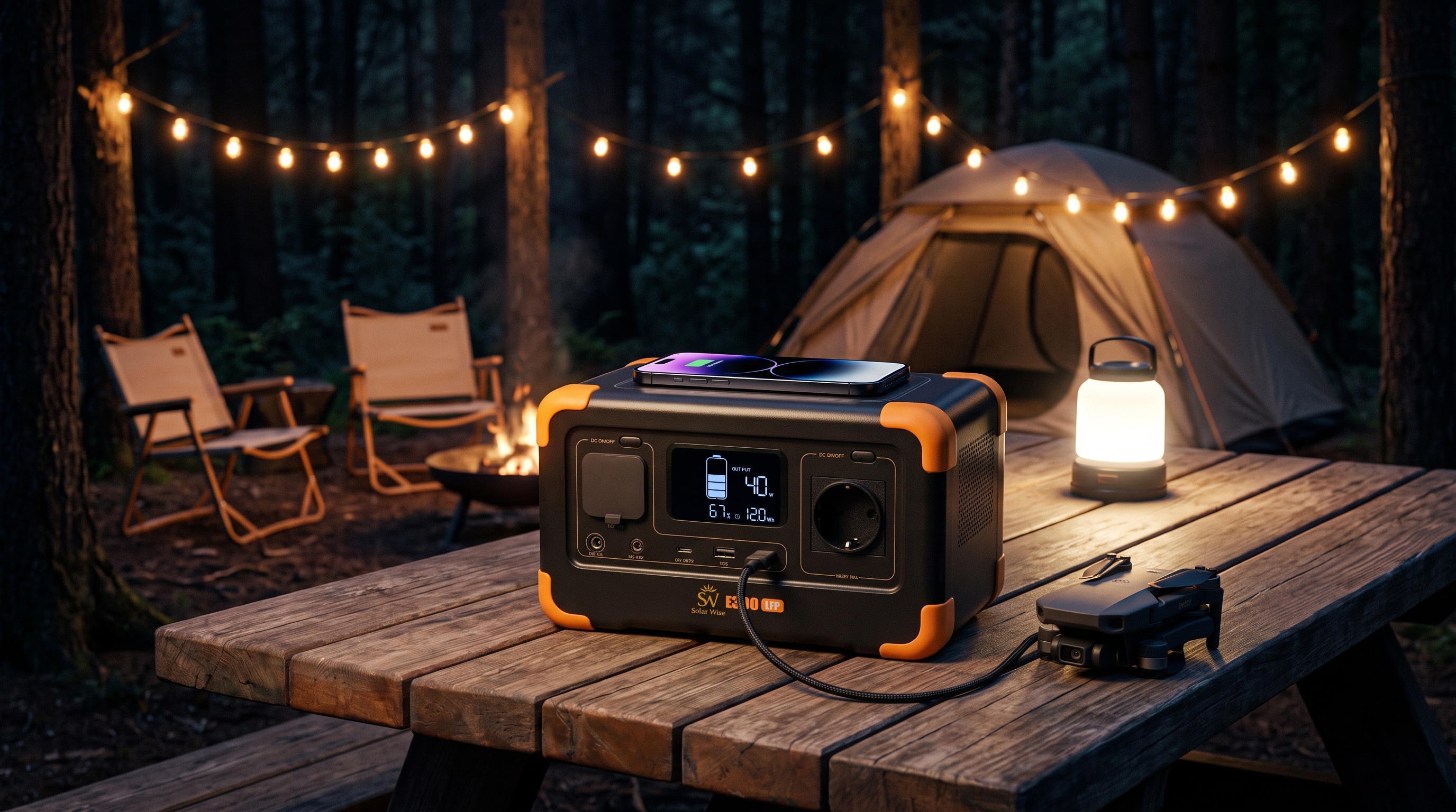 Choosing a Portable Power Station for Camping